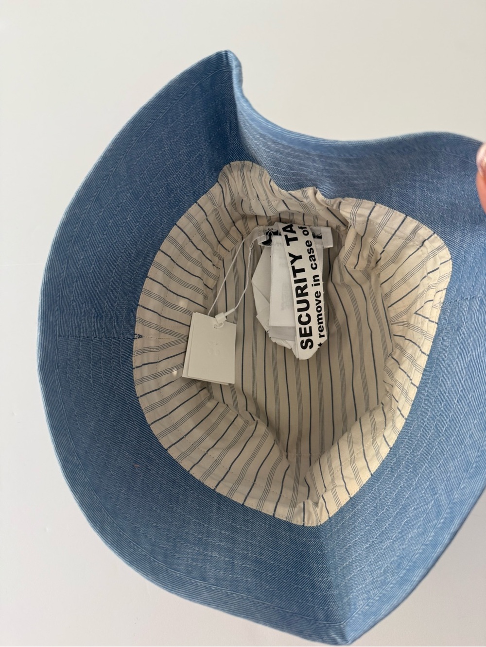 Bompoint Blue organic cotton bob piob